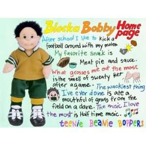  TY Teenie Beanie Bopper   BLOCKA BOBBY (Australia & New 