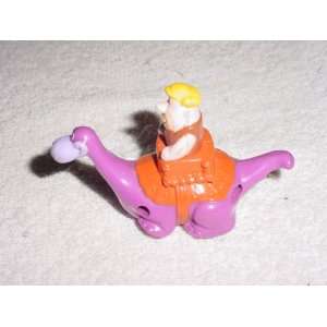 Flintstones Barney Rubble Riding Dinosaur Car from Dennys 