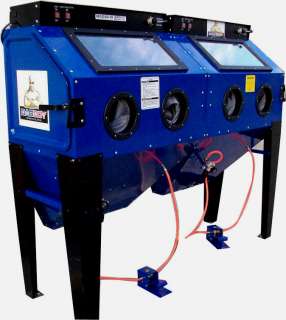 BB1500XLD MEDIA CABINET ABRASIVE SAND BLASTER BLAST  