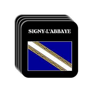 Champagne Ardenne   SIGNY LABBAYE Set of 4 Mini Mousepad Coasters