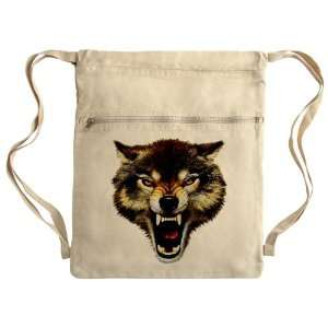  Messenger Bag Sack Pack Khaki Wolf Bite 