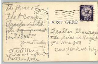 Linen Postcard..Martins Service Station Carlisle,NY  