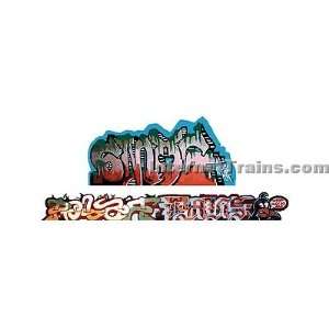  Blair Line N Scale Graffiti Decal Set #21 Paydirt (2 per 