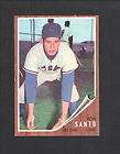 1962 Topps Baseball #170 RON SANTO 2ND YEAR (TOUGH).EX MT++