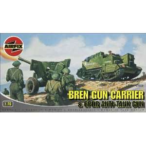  Airfix A01309 1:76 Scale Bren Gun Carrier and 6PDR Anti 