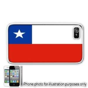   Chile Chilean Flag Apple Iphone 4 4s Case Cover White: Everything Else