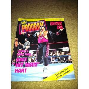    WWF PROGRAM   VOLUME 239   BRET HIT MAN HART 