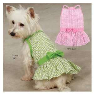  Miss Daisy Dog Dress Color: Pink, Size: XX Small: Pet 