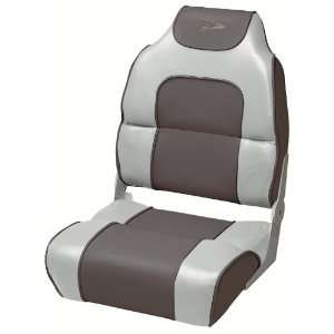 Wise High Back Boat Seat with Logo:  Sports & Outdoors