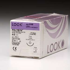  Look Polyglycoloic Sutures   36617   Model 310B   Box of 