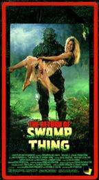 The Return of Swamp Thing VHS  