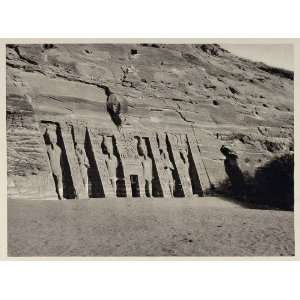  1929 Abu Simbel Small Rock Temple Ramesses II Egypt 