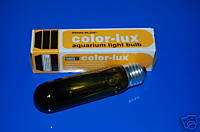 PENN PLAX Color Lux 25W 25 watt Amber Aquarium Bulb  