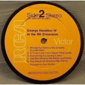 George Hamilton Iv   In the 4th Dimension (Coaster)