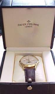 Mens 18K PATEK PHILIPPE 3940 J PERPETUAL CALENDAR Watch  