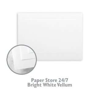  Commercial Announcements Bright White Panel Card   250 