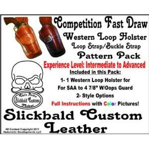  Competition Fast Draw Holster Pattern Pack Arts, Crafts 