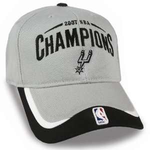  San Antonio Spurs Grey 2007 NBA Achilles Champions 