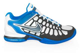 Nike Zoom Breathe 2K11 White Soar Blue Anthracite 454127 140 Tennis 
