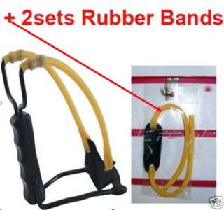 sets rubber bands+Slingshot sling shot wrist nog Z  