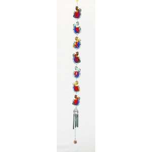  Horses Welcome Chime   Wind Chime Patio, Lawn & Garden