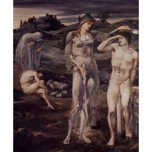  Hand Made Oil Reproduction   Edward Coley Burne Jones   32 