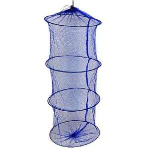  Sections Fish Lobster Crawfish Trap Hoop Net Blue