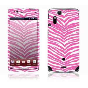  Sony Ericsson Xperia Acro Decal Skin   Pink Zebra 