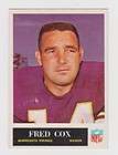 FRED COX 1965 Philadelphia Football # 104 RC Minnesota Vikings Rookie