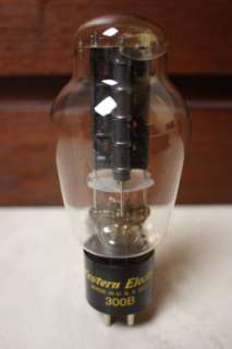 Western Electric 300B Reissue 9952 Tube   less than 500 hours  