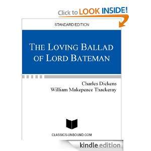 THE LOVING BALLAD OF LORD BATEMAN (UPDATED w/LINKED TOC) William 