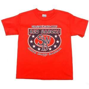 Scranton / Wilkes Barre Red Barons Youth Sintic Short Sleeve Tee by 