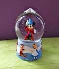 disney store mickey mouse fantasia sorcerer snowglobe expedited 