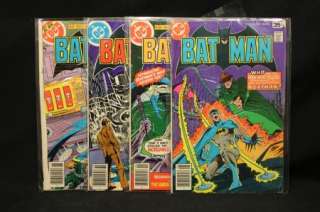 Batman Comics From 1978 No. 302 No. 303 No. 304 No. 305 Good Condition 