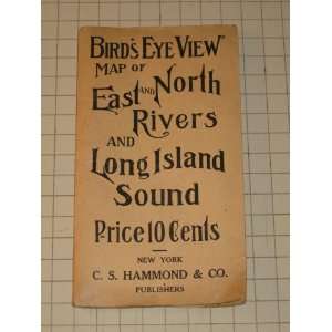  1909 Map of East and North Rivers and Long Island Sound 