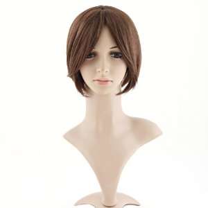    6sense Neat Flax brown Short Wig Casual Hair Replacement: Beauty