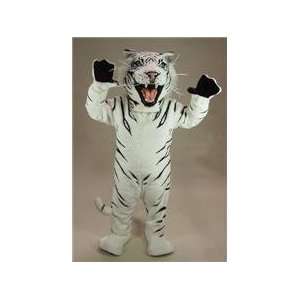  Mask U.S. White Tiger Mascot Costume: Toys & Games