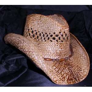  Western Cowboy Raffia Straw Hat 