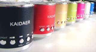 kaidaer mini speaker TF CARD  、line in for /MP4 PLAYER /ipod 