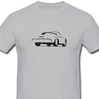 Porsche 356 Speedster Car T Shirt, Vintage Car Tshirt  