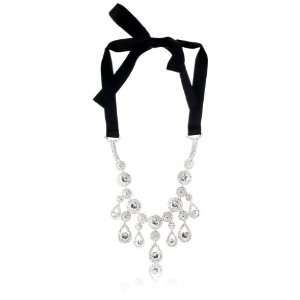  Adia by Adia Kibur Tear Drop Crystal Necklace: Jewelry