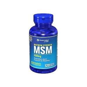  MSM 1500 mg. 120 Tablets