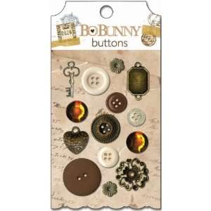  Bo Bunny Press   Et Cetera Collection   Buttons Arts 