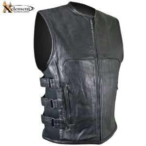 Xelement Mens Advanced Triple Strap Design Motorcycle Vest   Size 
