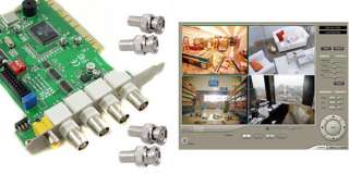 Channel CH DVR PCI Surveillance Video Capture Card  