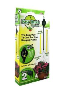 Easy Reach Plant Pulley   Pot Hanger   Retractable Lifter   Watering 