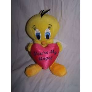  Looney Tunes Youre My Angel Tweety Bird Plush 9 