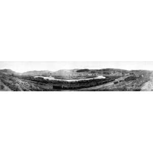    PANORAMA OF HOT SULPHER SPRINGS COLORADO 1910 