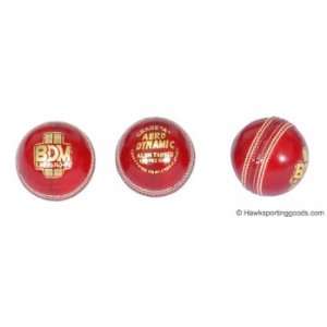  BDM Aerodynamic Cricket Leather Ball