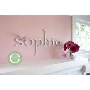  Wooden Hanging Wall Letters  e    White Hanging Decorative Wood 